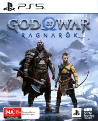 God of War Ragnarok Playstation 5  box art